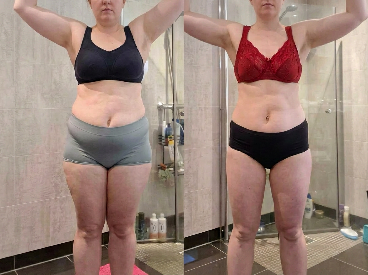 Kundetransformasjon , -14,5 kg og -75 cm